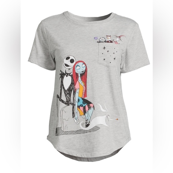 Disney Tops - Disney Tim Burton’s The Nightmare Before Christmas Womens Shirt XL 15-17
